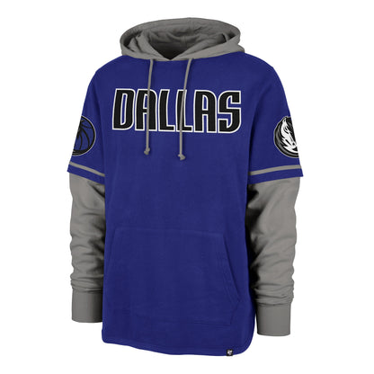 DALLAS MAVERICKS TRIFECTA '47 SHORTSTOP PULLOVER HOOD ROYAL
