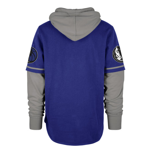 DALLAS MAVERICKS TRIFECTA '47 SHORTSTOP PULLOVER HOOD ROYAL