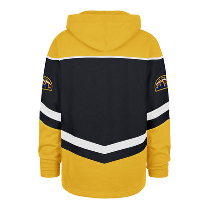 DENVER NUGGETS TRI SATIN '47 LAYUP LACER HOOD FALL NAVY