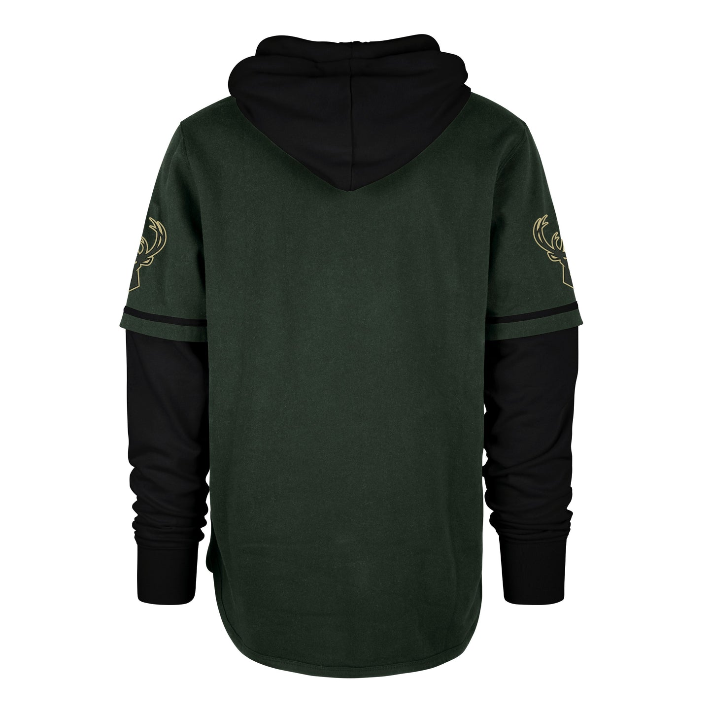 MILWAUKEE BUCKS TRIFECTA '47 SHORTSTOP PULLOVER HOOD DARK GREEN