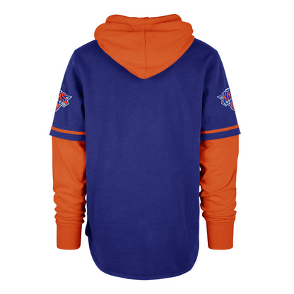 NEW YORK KNICKS TRIFECTA '47 SHORTSTOP PULLOVER HOOD ROYAL