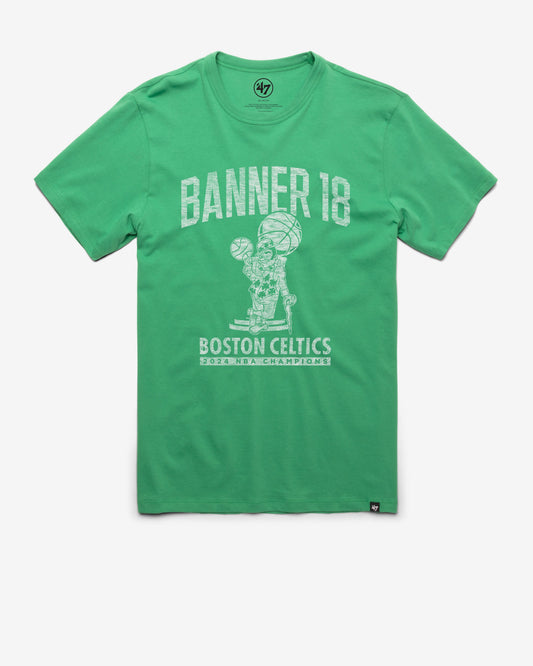 BOSTON CELTICS 2024 NBA CHAMPIONS '47 FRANKLIN TEE ORCHARD GREEN