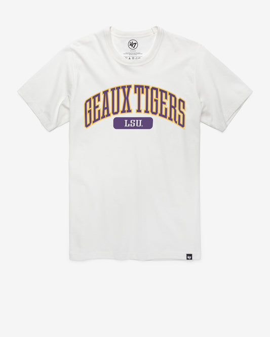 LOUISIANA STATE TIGERS LSU LOCAL ARCH '47 FRANKLIN TEE WHITE WASH