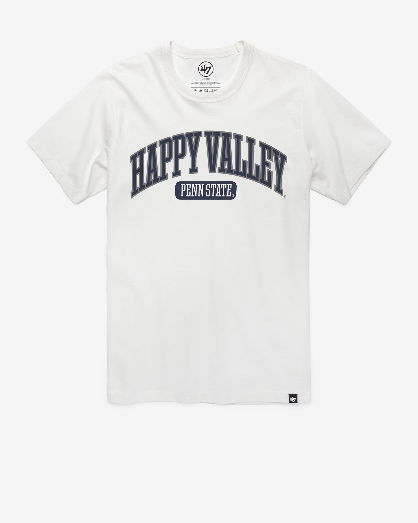 PENN STATE NITTANY LIONS LOCAL ARCH '47 FRANKLIN TEE WHITE WASH