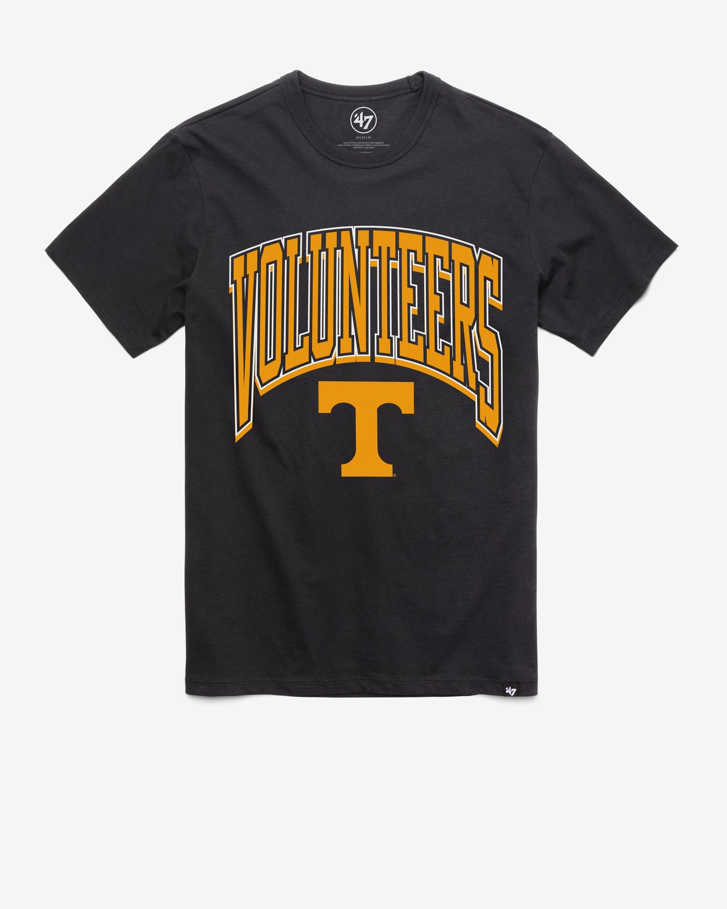 TENNESSEE VOLUNTEERS WALK TALL '47 FRANKLIN TEE FLINT BLACK