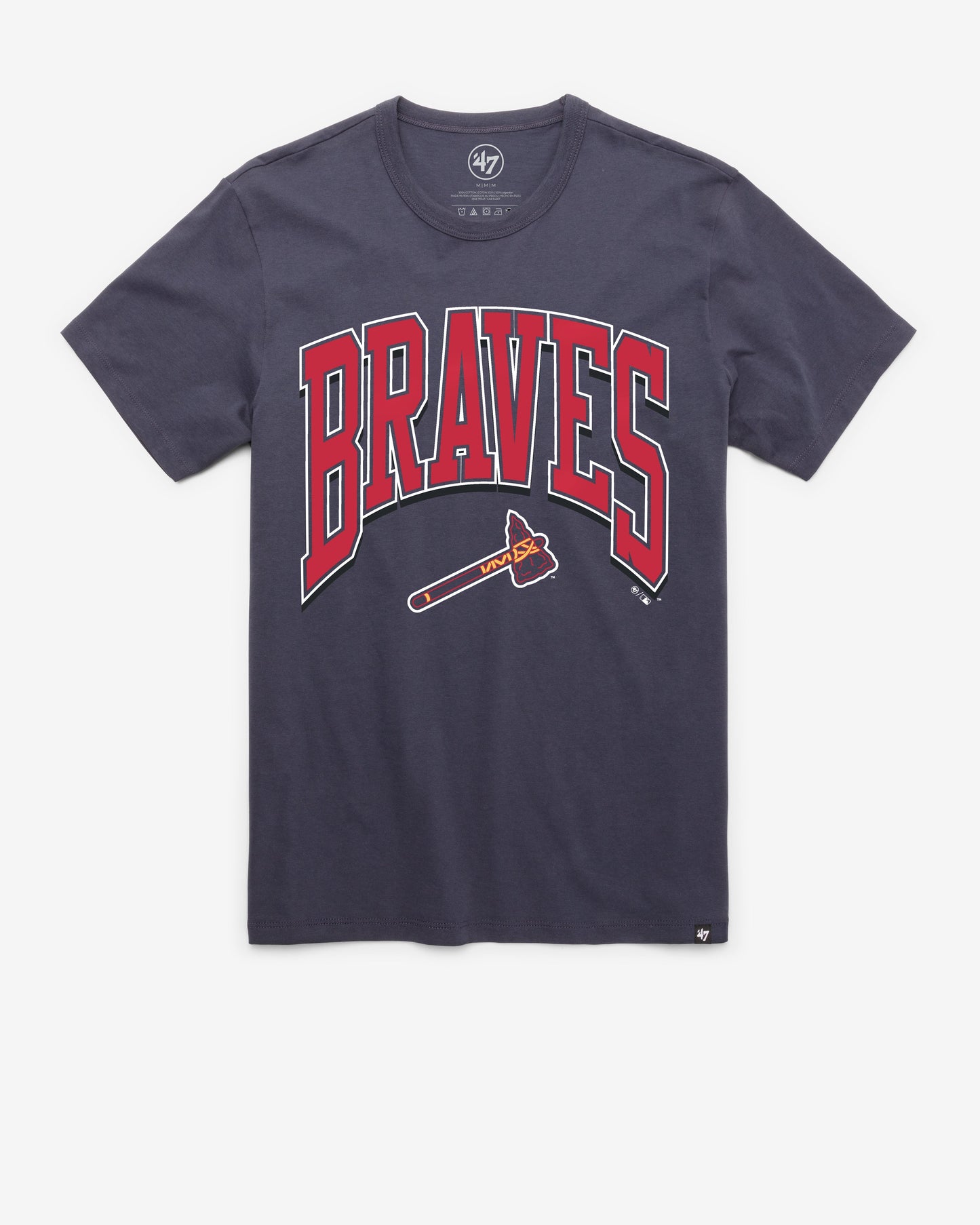 ATLANTA BRAVES WALK TALL '47 FRANKLIN TEE ATLAS BLUE