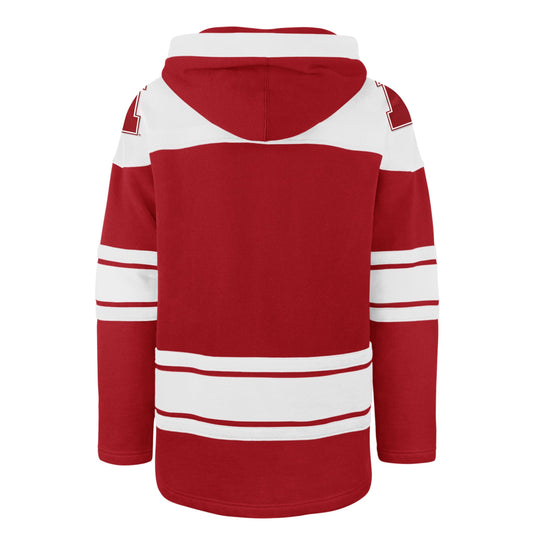 NEBRASKA CORNHUSKERS SUPERIOR '47 LACER HOOD RED