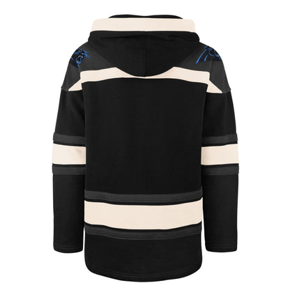 CAROLINA PANTHERS SUPERIOR '47 LACER HOOD JET BLACK