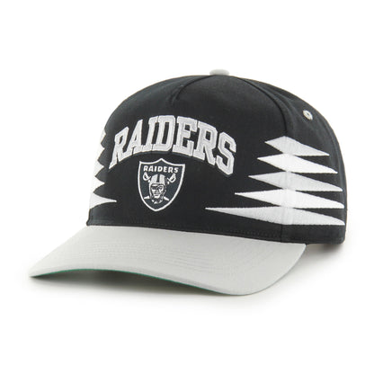 LAS VEGAS RAIDERS DIAMOND CUT '47 HITCH RF RELAXED FIT BLACK