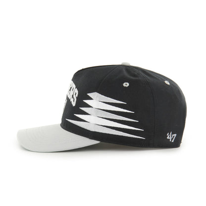 LAS VEGAS RAIDERS DIAMOND CUT '47 HITCH RF RELAXED FIT BLACK