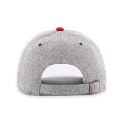 SAN FRANCISCO 49ERS OFF CAMPUS '47 CLEAN UP MID FIT GRAY