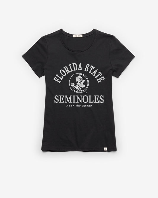 FLORIDA STATE SEMINOLES FRESH START '47 FRANKIE TEE WOMENS FLINT BLACK