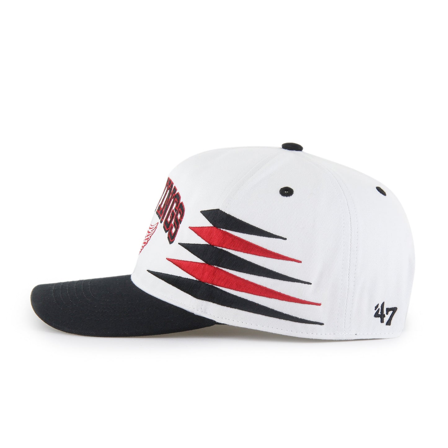 DETROIT RED WINGS DIAMOND CUT '47 HITCH WHITE