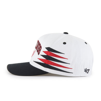 DETROIT RED WINGS DIAMOND CUT '47 HITCH WHITE