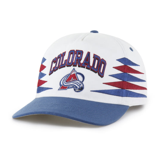 COLORADO AVALANCHE DIAMOND CUT '47 HITCH WHITE