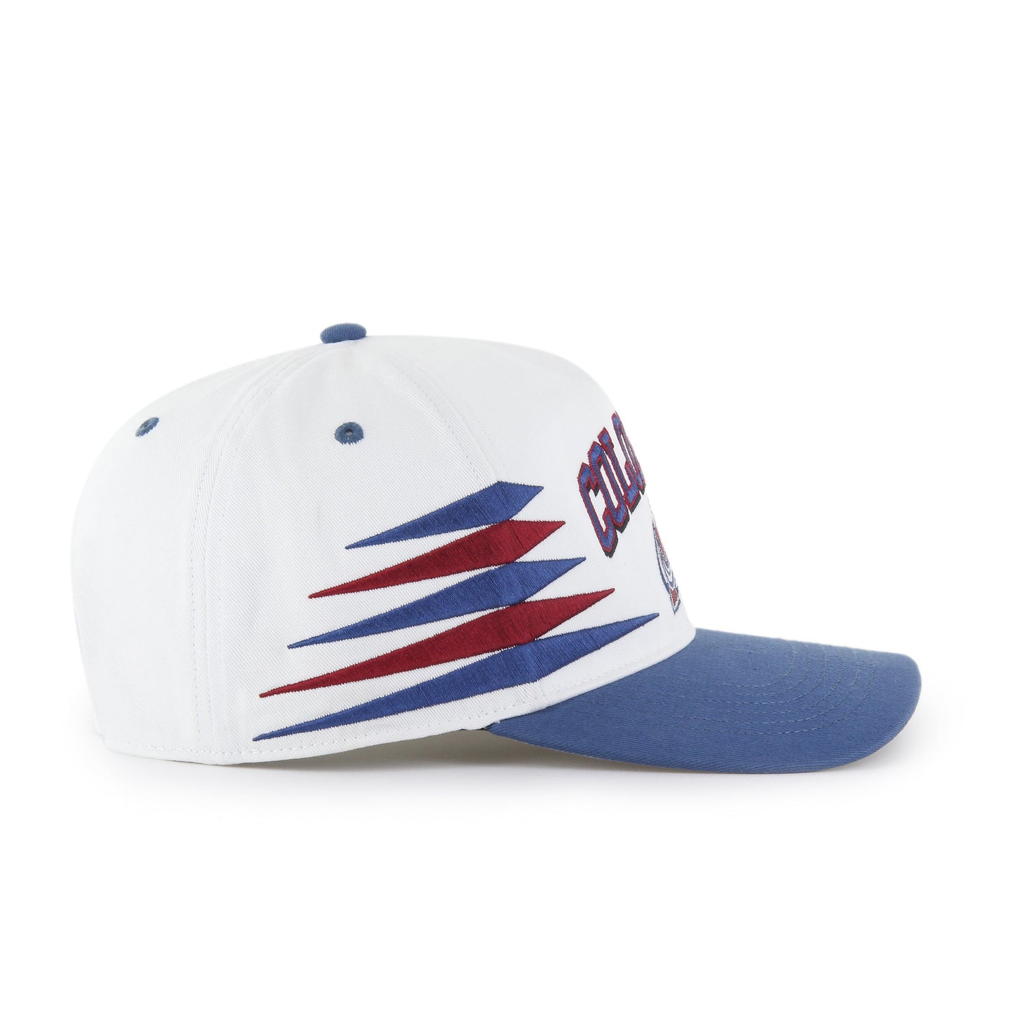 COLORADO AVALANCHE DIAMOND CUT '47 HITCH WHITE