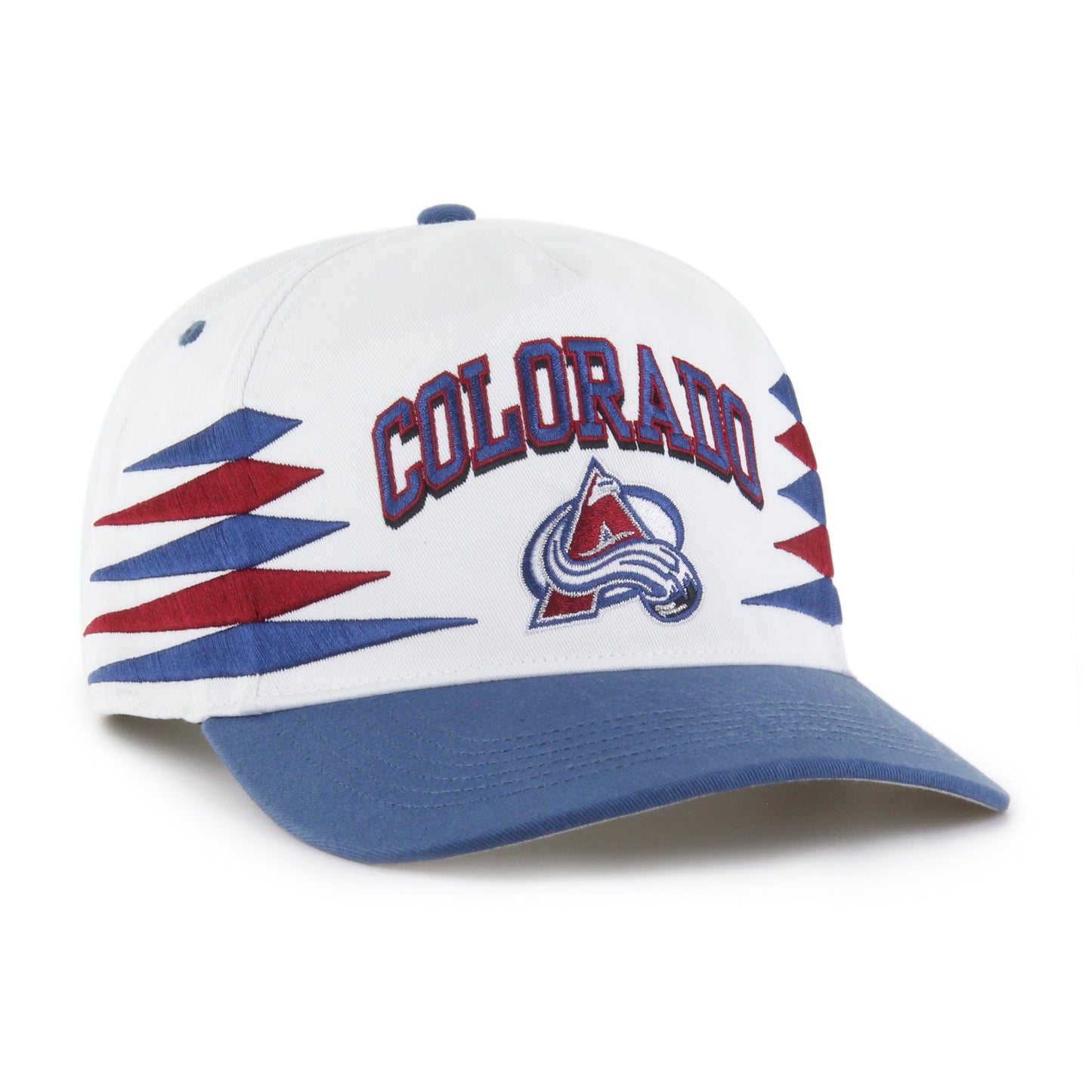 COLORADO AVALANCHE DIAMOND CUT '47 HITCH WHITE