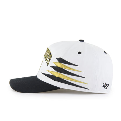 VEGAS GOLDEN KNIGHTS DIAMOND CUT '47 HITCH WHITE