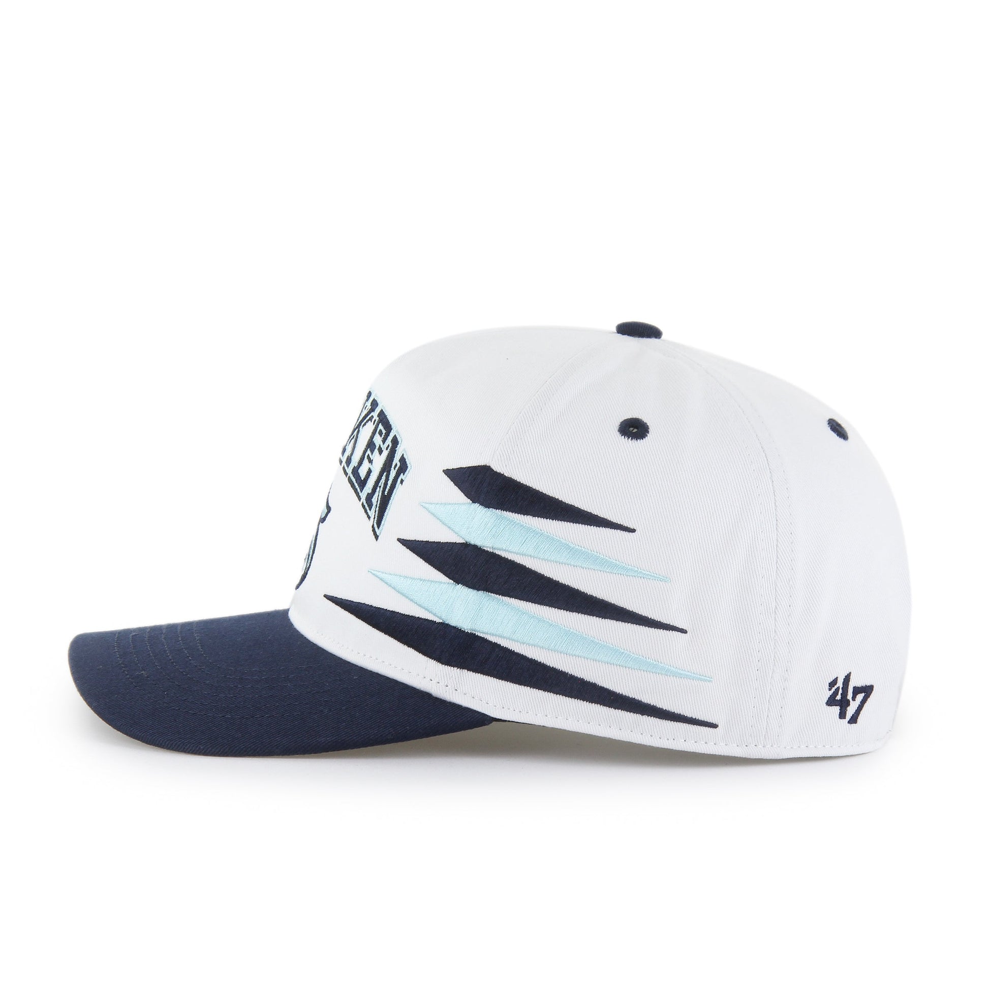 SEATTLE KRAKEN DIAMOND CUT '47 HITCH WHITE