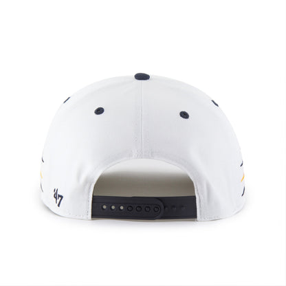 BOSTON BRUINS VINTAGE DIAMOND CUT '47 HITCH WHITE