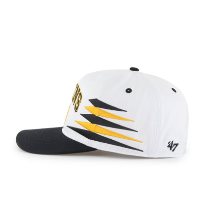 BOSTON BRUINS VINTAGE DIAMOND CUT '47 HITCH WHITE