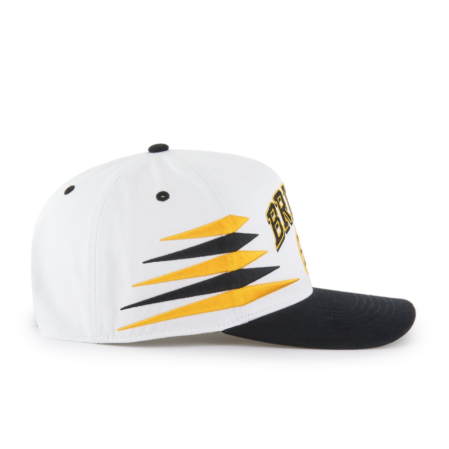 BOSTON BRUINS VINTAGE DIAMOND CUT '47 HITCH WHITE