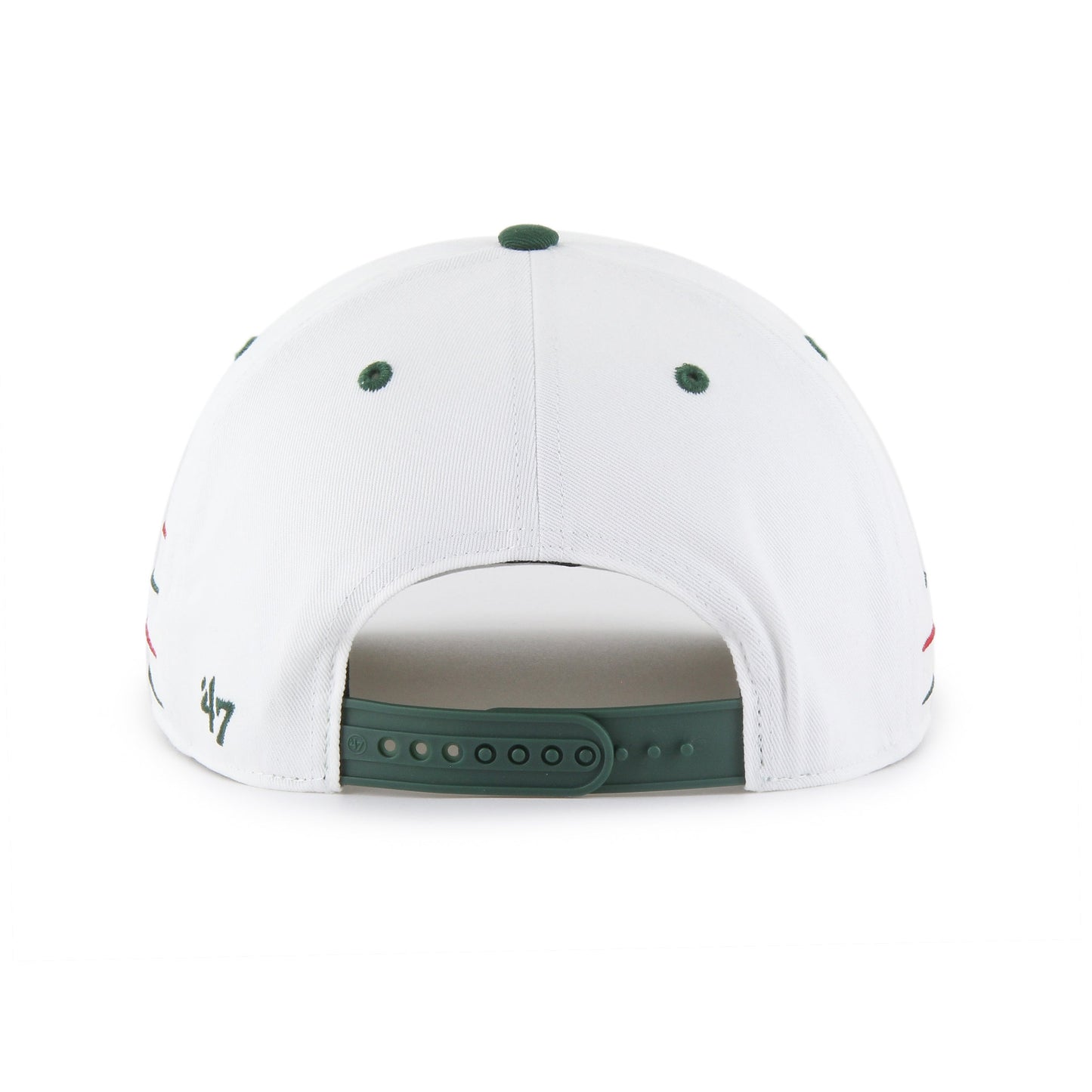 NEW JERSEY DEVILS VINTAGE DIAMOND CUT '47 HITCH WHITE