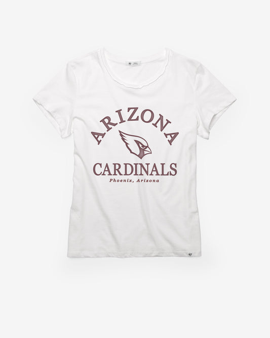 ARIZONA CARDINALS FRESH START '47 FRANKIE TEE WOMENS WHITE WASH