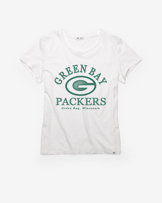 GREEN BAY PACKERS FRESH START '47 FRANKIE TEE WOMENS WHITE WASH
