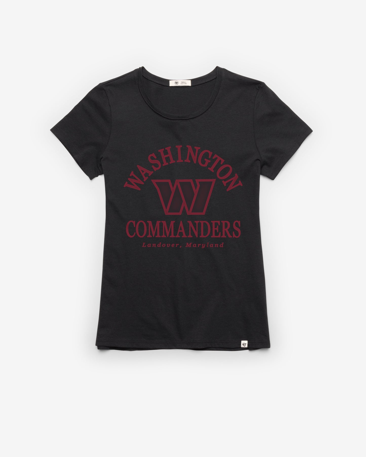 WASHINGTON COMMANDERS FRESH START '47 FRANKIE TEE WOMENS FLINT BLACK