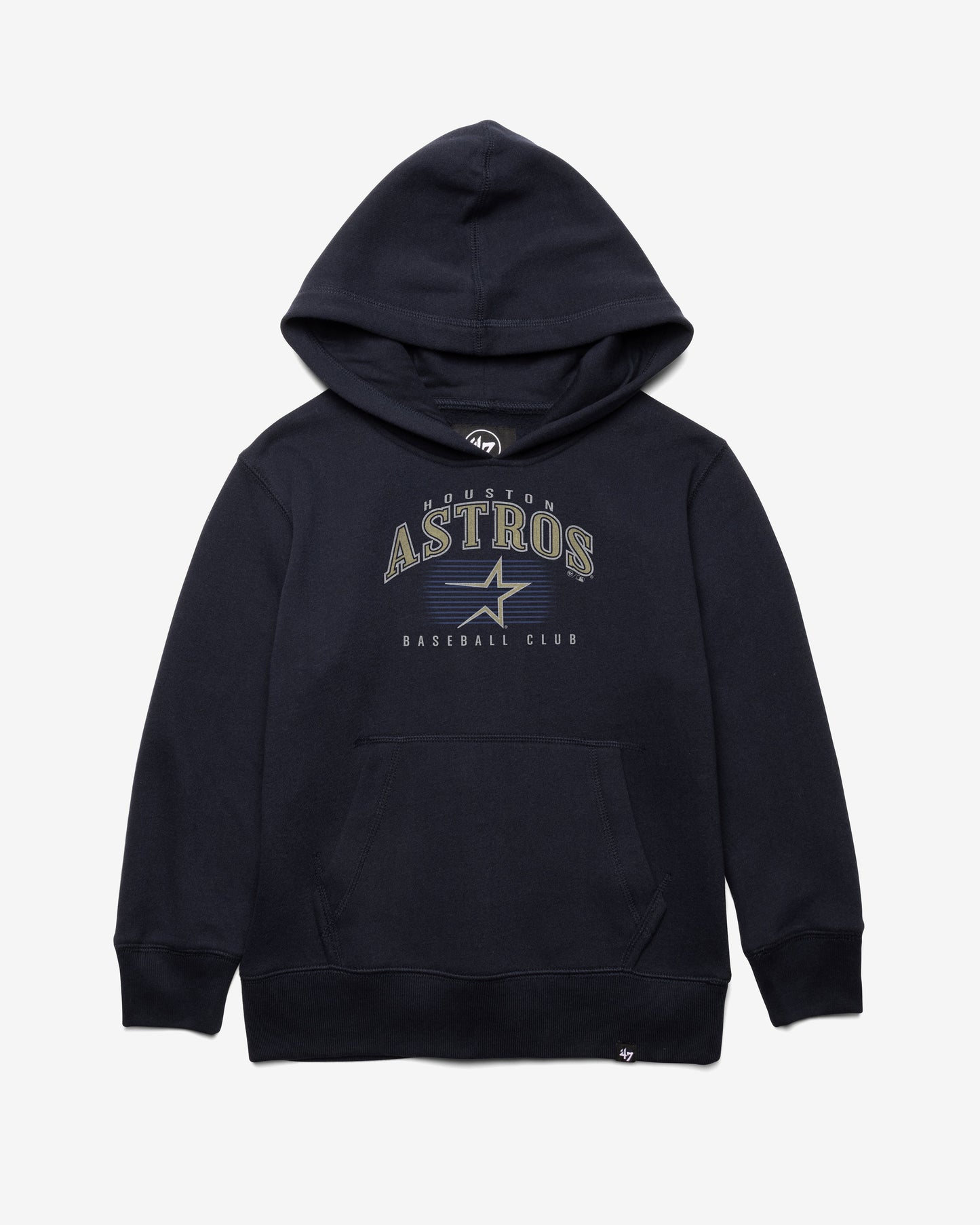 HOUSTON ASTROS COOPERSTOWN DOUBLE HEADER '47 HEADLINE HOOD KIDS FALL NAVY