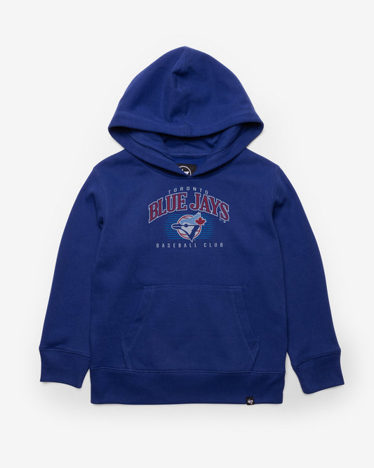 TORONTO BLUE JAYS COOPERSTOWN DOUBLE HEADER '47 HEADLINE HOOD KIDS ROYAL