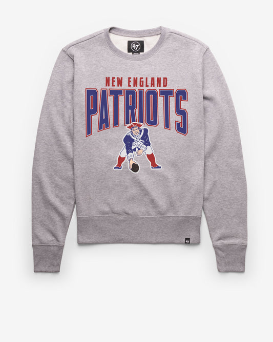 NEW ENGLAND PATRIOTS HISTORIC TEAM ELEMENTS ARCH '47 HEADLINE CREW SLATE GREY