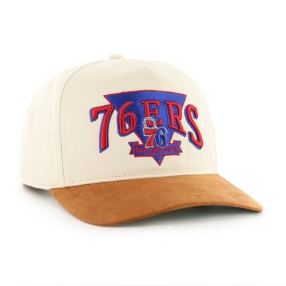 PHILADELPHIA 76ERS THE TRIANGLE '47 HITCH NATURAL