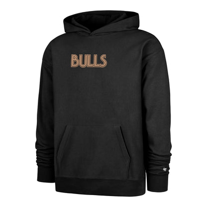 CHICAGO BULLS CITY EDITION DOUBLE CROSSOVER '47 FOUNDATION HOOD BLACK