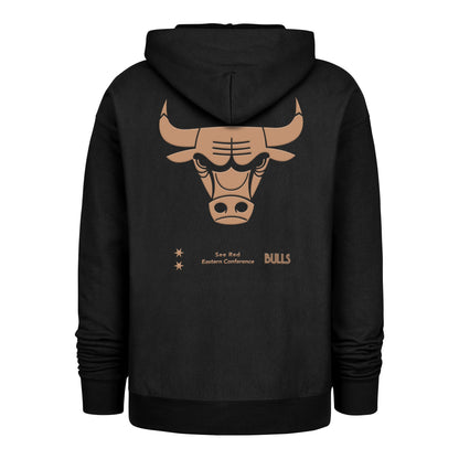 CHICAGO BULLS CITY EDITION DOUBLE CROSSOVER '47 FOUNDATION HOOD BLACK