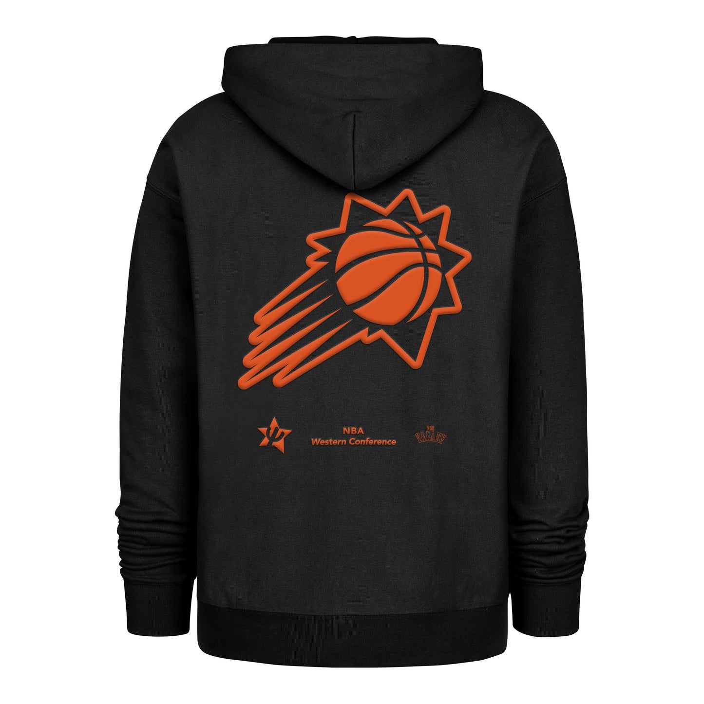 PHOENIX SUNS CITY EDITION DOUBLE CROSSOVER '47 FOUNDATION HOOD BLACK