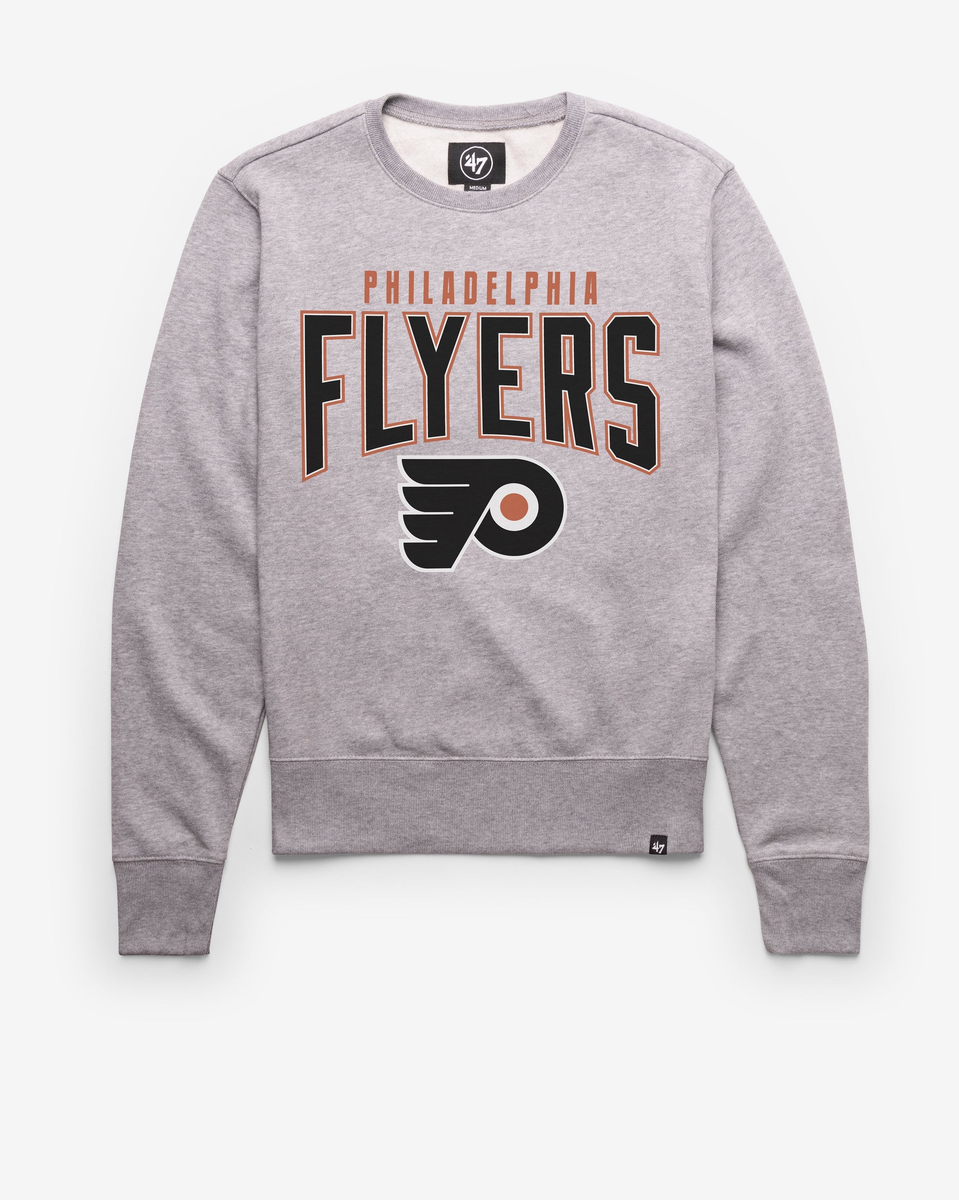 PHILADELPHIA FLYERS TEAM ELEMENTS ARCH '47 HEADLINE CREW SLATE GREY