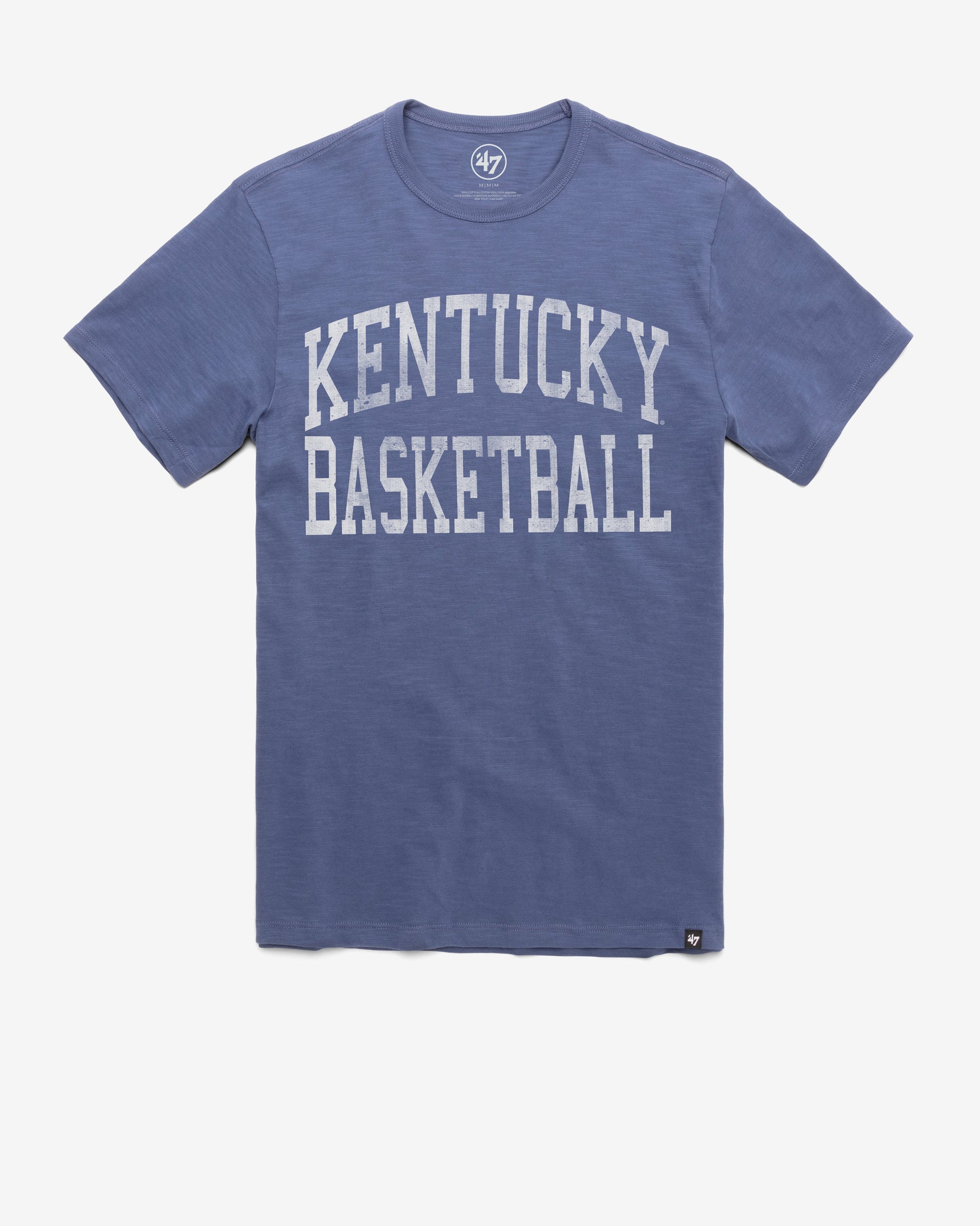 KENTUCKY WILDCATS CLASSIC BLOCK '47 SCRUM TEE BLEACHER BLUE