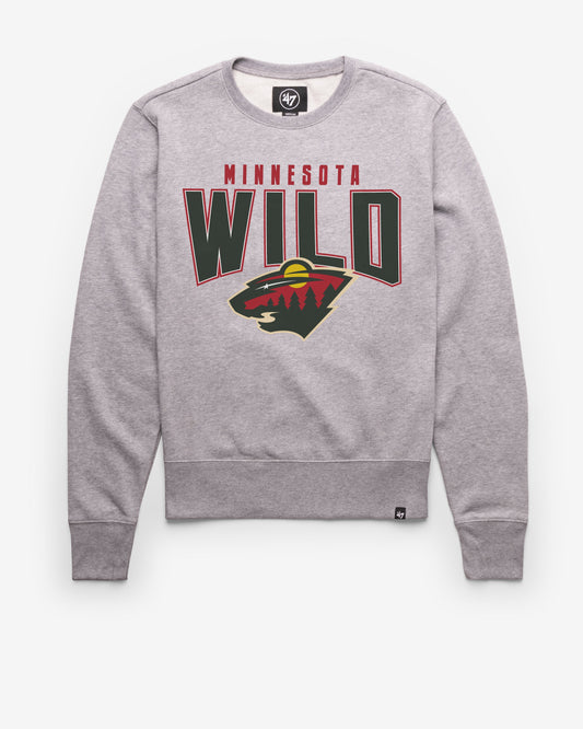 MINNESOTA WILD TEAM ELEMENTS ARCH '47 HEADLINE CREW SLATE GREY