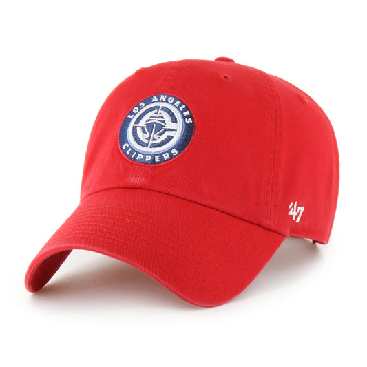 LOS ANGELES CLIPPERS '47 CLEAN UP RED