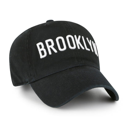 BROOKLYN NETS SCRIPT '47 CLEAN UP BLACK