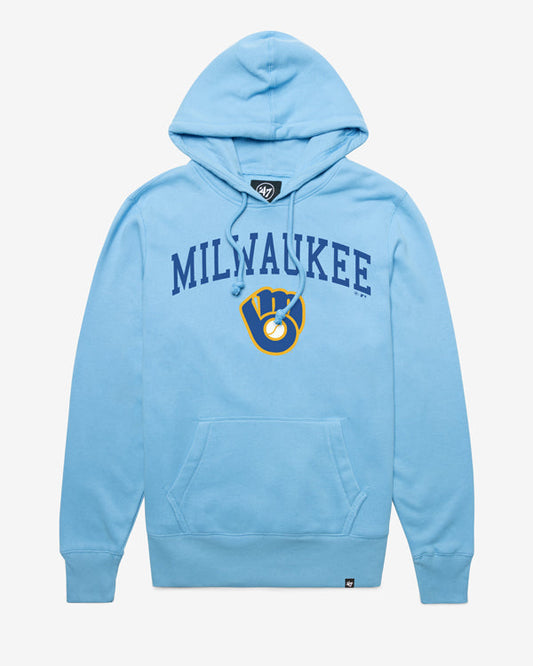 MILWAUKEE BREWERS COOPERSTOWN ARCH GAME '47 HEADLINE HOOD CAROLINA