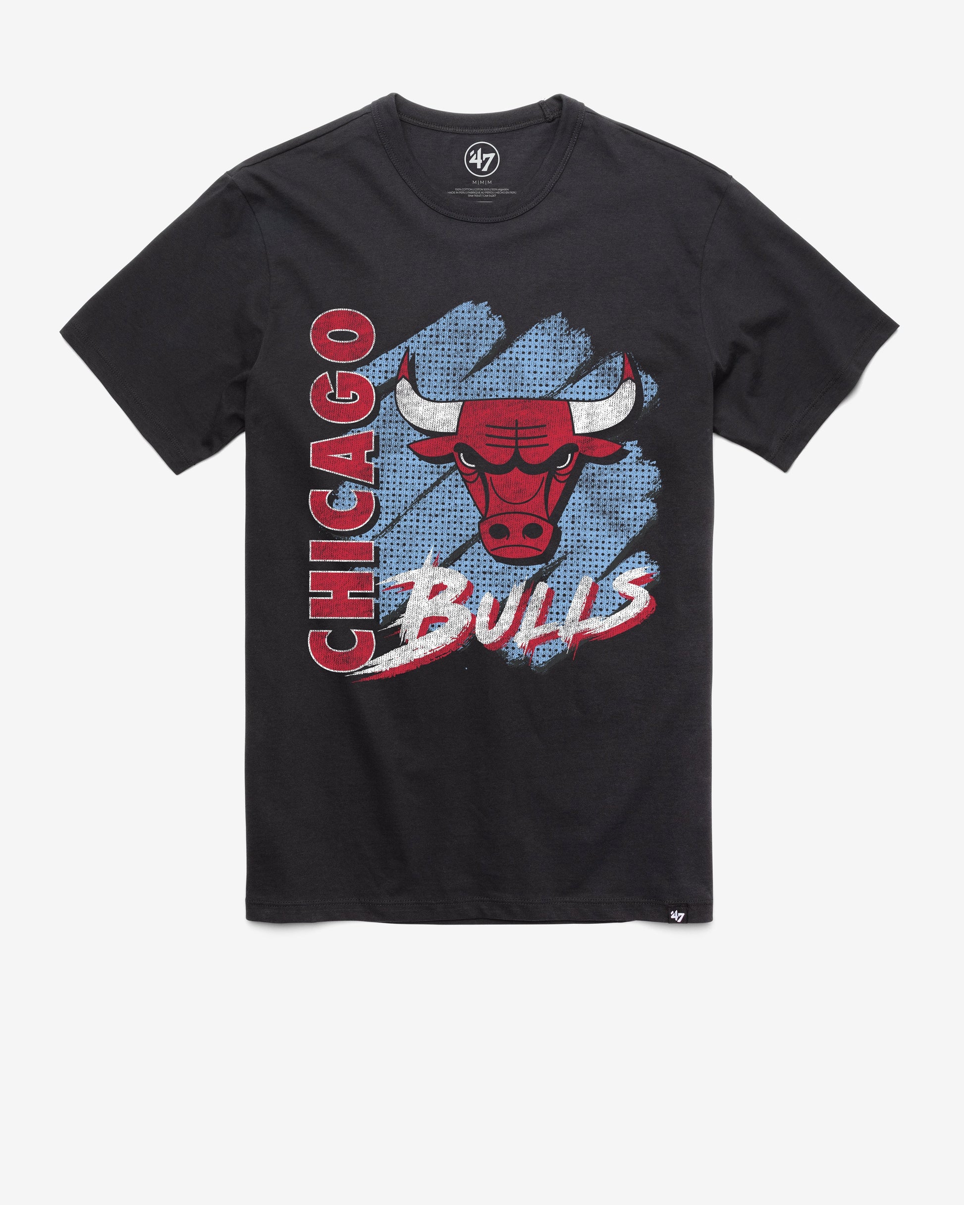 CHICAGO BULLS FRONT ROW '47 FRANKLIN TEE FLINT BLACK