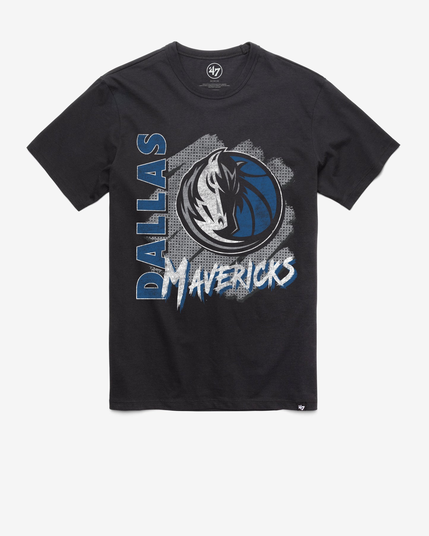 DALLAS MAVERICKS FRONT ROW '47 FRANKLIN TEE FLINT BLACK