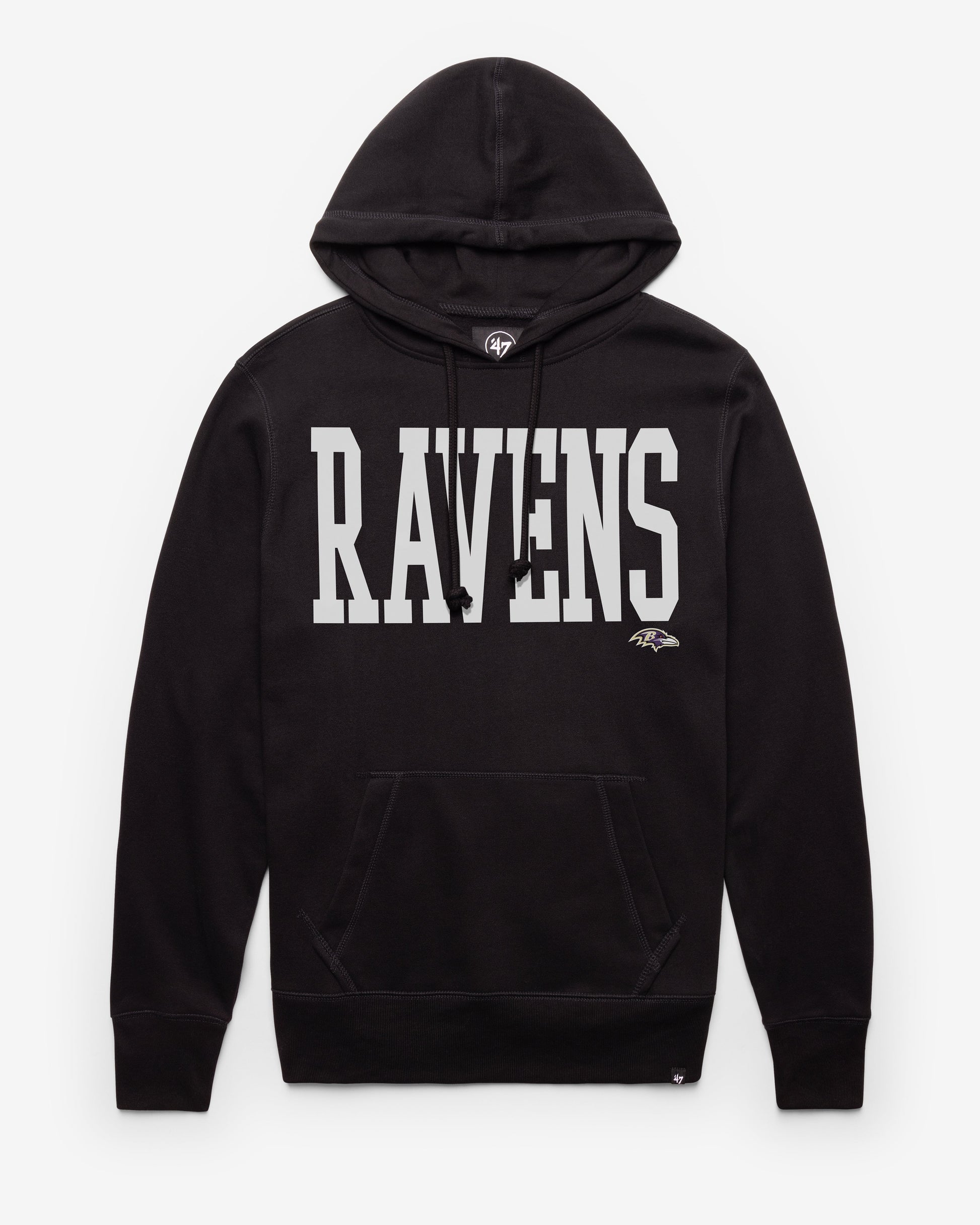 BALTIMORE RAVENS DIME '47 HEADLINE HOOD JET BLACK