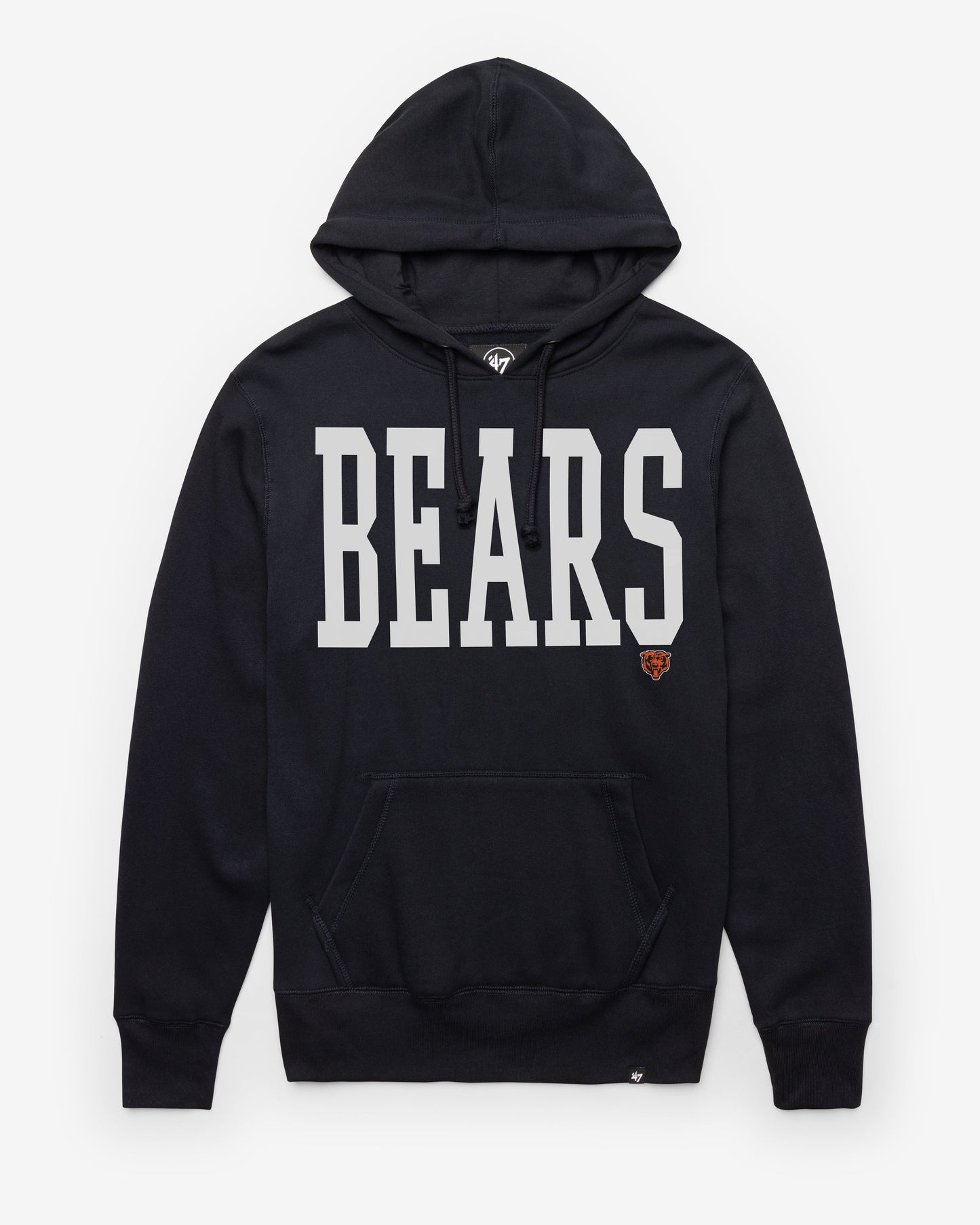 CHICAGO BEARS DIME '47 HEADLINE HOOD FALL NAVY