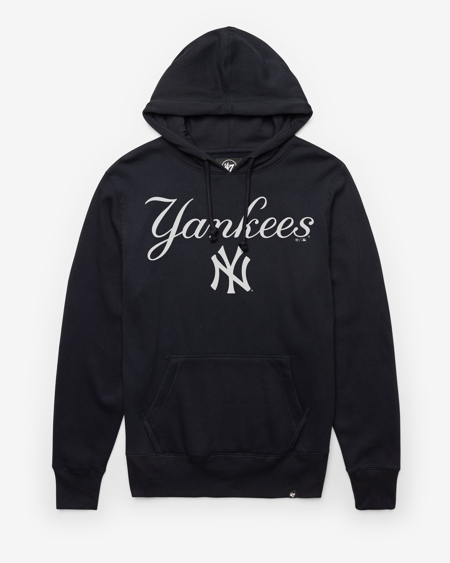 NEW YORK YANKEES PREGAME '47 HEADLINE HOOD FALL NAVY