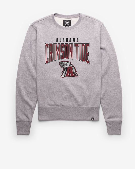 ALABAMA CRIMSON TIDE TEAM ELEMENTS ARCH '47 HEADLINE CREW SLATE GREY