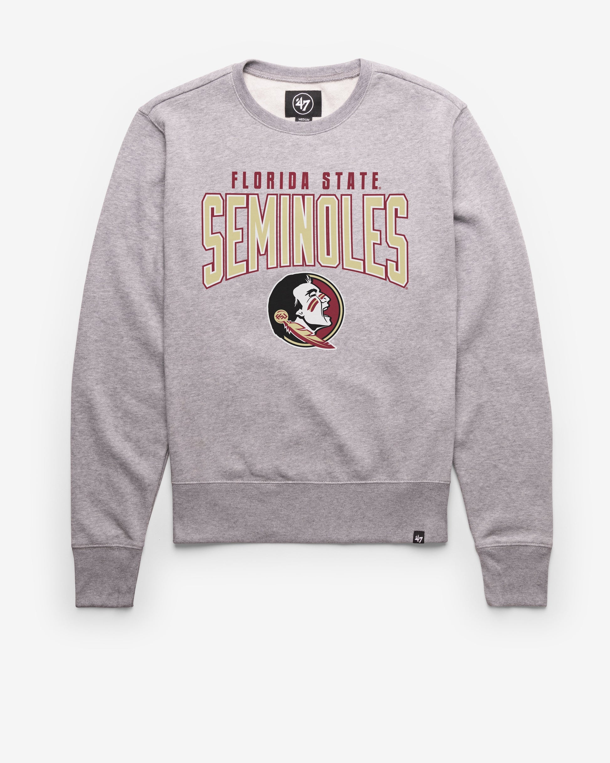 FLORIDA STATE SEMINOLES TEAM ELEMENTS ARCH '47 HEADLINE CREW SLATE GREY